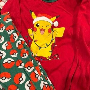 Hanna Andersson Pikachu Kids Pajama Set - Size 150 (12)